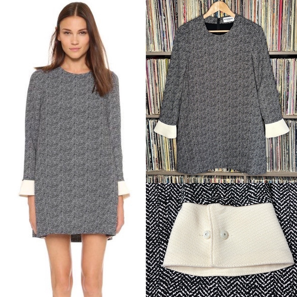 NWOT Essentiel Antwerp Kimiya Dress w/ Pockets Size XS - Picture 7 of 8